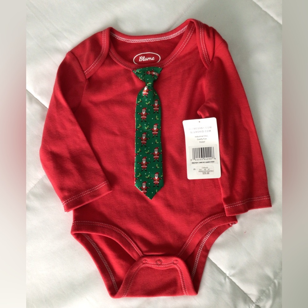 Long sleeve Christmas onesie - Blume